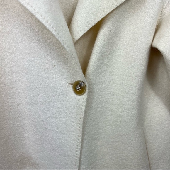 ❤️ Kuna One Button Alpaca Wool Wrap Coat - Picture 3 of 11